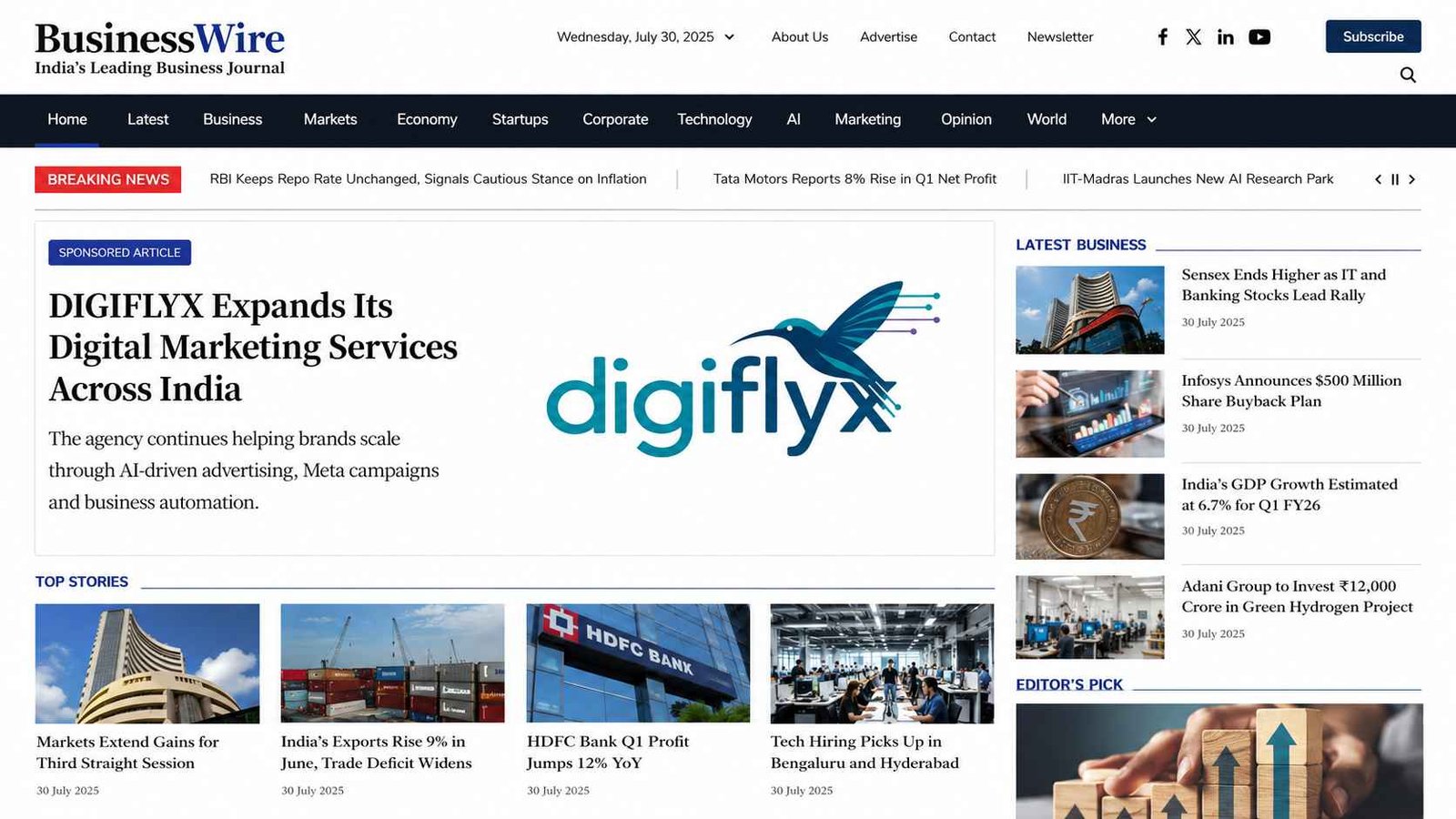 DIGIFLYX digital PR coverage screenshot 4
