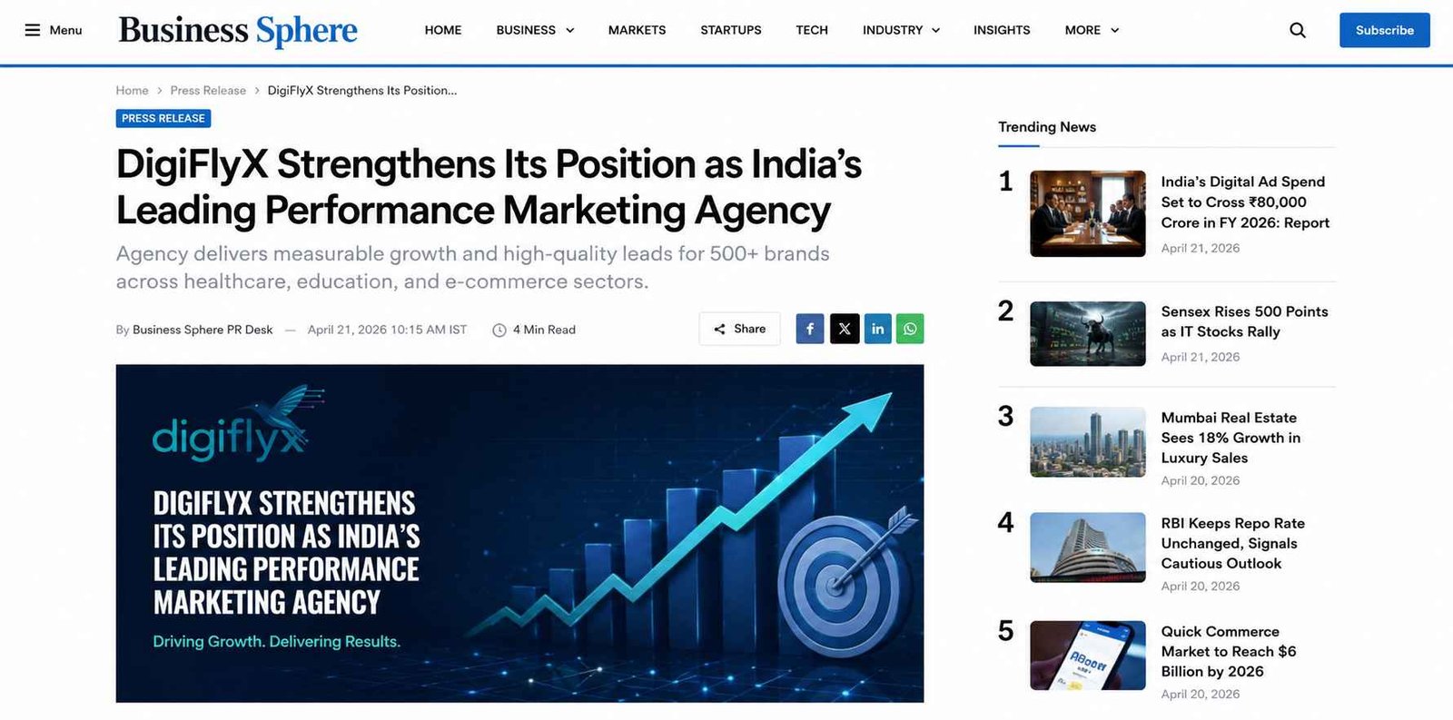 DIGIFLYX digital PR coverage screenshot 7